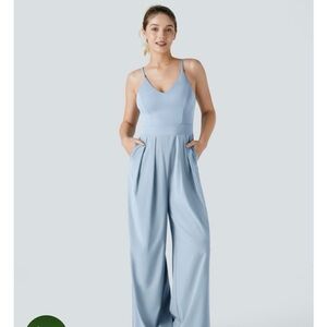 HALARA Light Blue Women's Jumpsuit